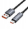 Kabllo karikimi HOCO 5A USB A në Type C, karikim i shpejtë, me ekran LED dixhital, e zezë
