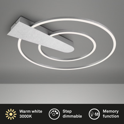Ndriçues Briloner LED Frame Ø 49,5 cm 25W, 3000lm, hiri