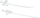 Kapëse kabllosh Microconnect CM1300, shirit hook loop 10 cm, transparente