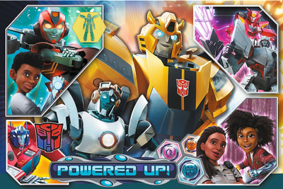 Puzzle Trefl In the World of Transformers, 300 pjesë, për kalamaj