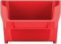 Set kuti ruajtje Bineer Long, 5 copë, 198×118×82mm, i kuq