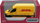 Autobus lodër Kinsmart Mercedes Benz Sprinter DHL, 12 cm, 1:36, metalik i verdhë