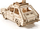Puzzle druri 3D Little Story Fiat 126P, 228 copa, model makine, ngjyrë dru natyrale