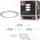 Set spote të futura për mobilje Paulmann 931.16, 3x2.5W LED, 3000K, argjendtë