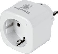 Prizë smart WiFi ColorWay, 16A 3680W, monitorim energjie, e bardhë