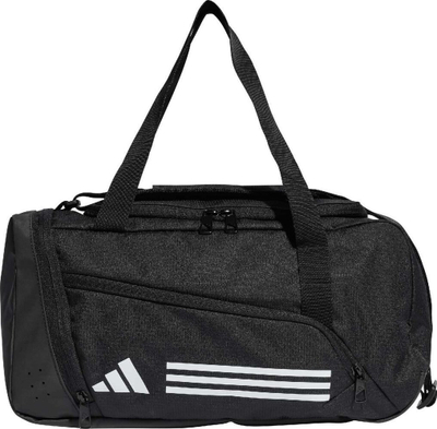Çantë sportive adidas Essentials 3 Stripes Duffel XS IP9861, 16.5L, me rrip shpatulle, e zezë