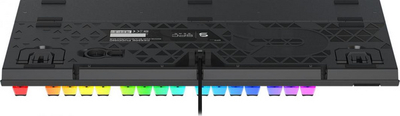 Tastierë SPC Gear GK650K Omnis Kailh Red RGB Pudding Edition (SPG120), e zezë