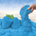 Lodër me rërë kinetike Kinetic Sand Scents Blue Razzle Berry, 8oz, me erë boronice, e kaltra