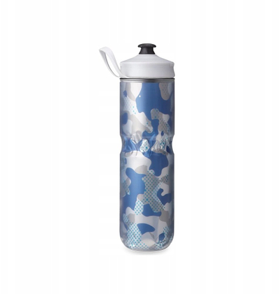 Shishe uji HydraPak Polar Bottle Sport, 700ml, e izoluar, blu Contender