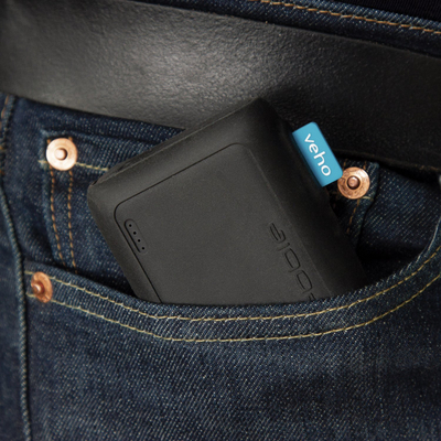 Надворешна батерија Veho Pebble PZ-12, 10000mAh, 20W USB-C PD, црна
