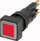Buton komandues Eaton Q18LTR-RT/WB, 18 x 18mm, me ndriçim, i kuq