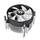 Ftohës procesori Thermaltake Gravity i3, profil i ulët, 92mm, i bardhë