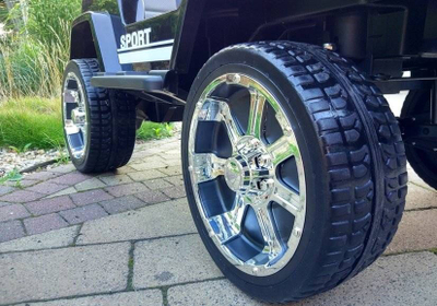 Veturë elektrike për fëmijë Lean Sport S2388 Jeep, 4x45W, 12V, e zezë