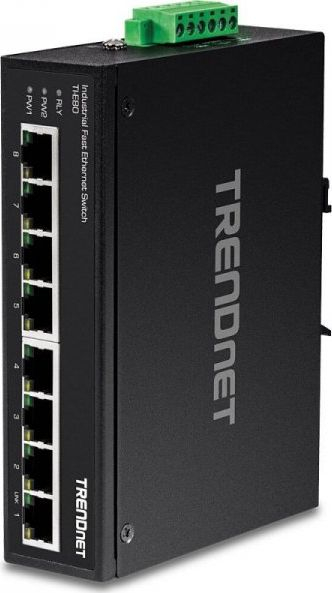PoE Extender industrial TRENDnet TI-E100, Gigabit, 100 m, i zi