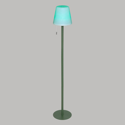 Lampë dyshemeje për jashtë Atmosphera Zack, 108cm, polipropilen, jeshile ulliri