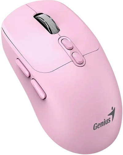 Mouse wireless Genius NX-8080S BT, 1600 DPI, Bluetooth 5.3, roz