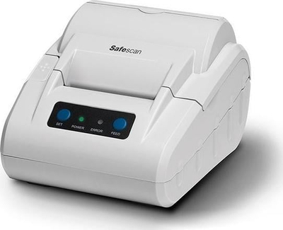 Печатач за етикети SafeScan TP-230, термички, компактен, бел