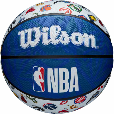 Top basketbolli Wilson NBA All Team Ball WTB1301XBNBA, universal, gome, blu