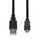 Kabllo USB iBOX IKU2M18, USB A në microUSB, 1.8 m, e zezë