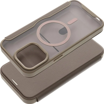 Mbështjellës MagSafe Smart Mag për iPhone 15 Pro Max, përputhshëm me MagSafe, titanium