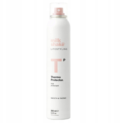 Sprej termo mbrojtës për flokë Milk Shake Lifestyling Thermo Protector, 200ml, i bardhë