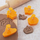 Set forma pjekjeje Halloween me stampë modeli, 4 forma, plastikë, shumëngjyrësh