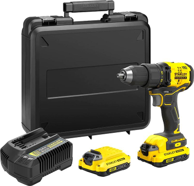 Sharrë-vidhosëse me bateri Stanley FatMax V20, 18V, 2 bateri, e verdhë me të zezë