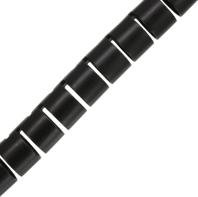 Organizues kabllosh InLine flexible cable duct, 10m, 15mm, ngjyrë e zezë
