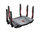 Router MSI RadiX AXE6600 GRAXE66, Wi-Fi 6E tri band, 6600 Mbps, i zi me të kuqe