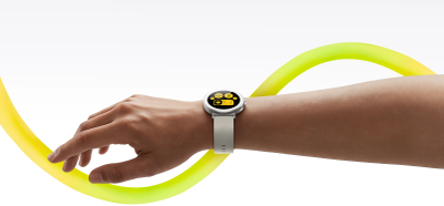 Ora inteligjente Realme Watch S5, GPS, monitorim 24/7 i zemrës, ngjyrë krem
