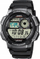 Ora digjitale Casio AE1000W 1B World Time, rezistente 100m, me ndriçim LED, e zezë