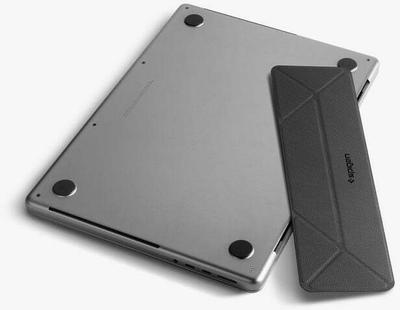 Mbajtëse Spigen Slimfold LD201-S4, PU, e zezë