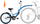 WeeRide Pro Pilot Aluminium Tagalong Trailer Bike