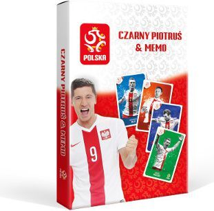Loja me letra Cartamundi Black Peter Memo PZPN, për kalamaj, me tema futbolli