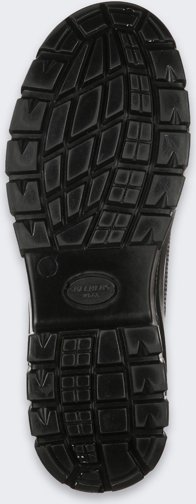 Заштитни обувки Skechers Work Trophus, челична капа, Memory Foam, црни, бр. 41.5
