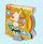 Lodër gramafon Fisher Price, 5 disqe muzikore, për fëmijë të vegjël, shumëngjyrëshe
