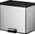 Kosh plehrash VEPA BINS Recycler, 27L, 3 ndarje, çelik inox argjendtë
