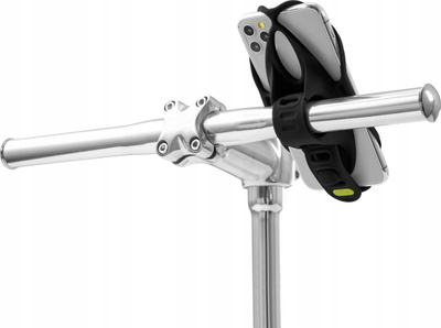 Mbajtëse telefoni për biçikletë BONE Bike Tie 4, 4.7-7.2", e zezë