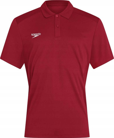 Bluzë polo Speedo Club Dry sportive, që thahet shpejt, e kuqe