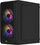 Kuti kompjuteri Aerocool CS-107 FRGB, mini tower, panel akrilik, e zezë