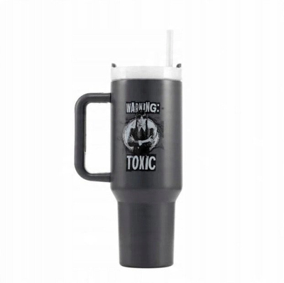 Gotë termo Wednesday Tumbler, 40Oz 1.2L, izolim termik, shumëngjyrëshe