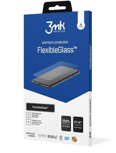 Stakll mbrojtës 3MK FlexibleGlass për Oppo A60 5G, hibrid i butë, transparencë e lartë