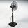 Ventilator ne kembe Tiross, me telekomande, me kohematës, i bardhe