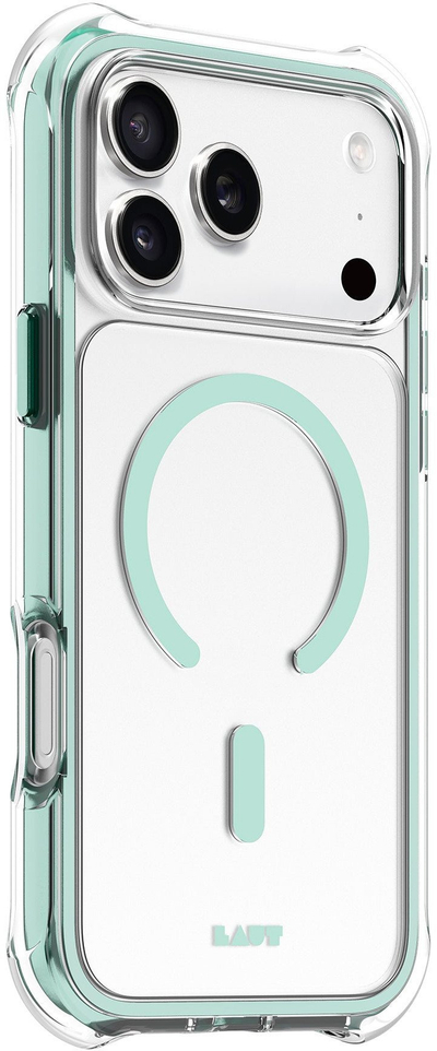 Футрола за телефон LAUT AERO Protect, за iPhone 17 Pro Max, Aqua Mint