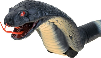 Lodër gjarpën me telekomandë Naja Cobra RC0419, 45cm, karikim me USB, gri e zezë