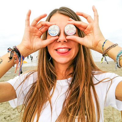 Krem mbrojtës i diellit Suntribe SPF 30 Face & Sport, i kuq/retro 15 g