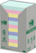Shënime ngjitëse 3M Post-it Nature Eco-friendly, 38x51mm, pastel
