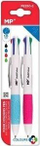 Хемиско пенкало М&amp;G Oil Pen 1.0mm, сет 2 парчиња, 4 бои, шарено