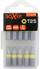 Set biti TORX Boxer T25, 10 copë, metalik