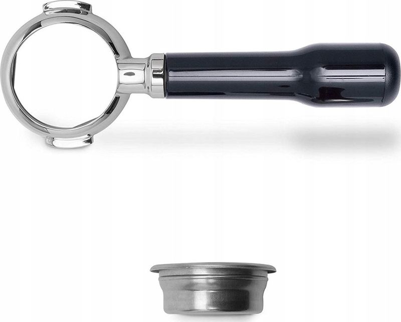 Portafilter pa fund Lelit, 58mm, çelik inox, kafe